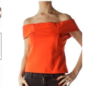 Anthropologie Off-Shoulder top